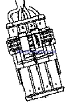 Evinrude Johnson OMC 3011421 - Connector, 4 Posn Cap