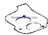 Evinrude Johnson OMC 3850355 - Throttle Body Gasket