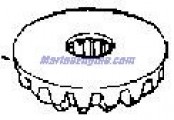 Evinrude Johnson OMC 3850940 - Gear Set 17:30