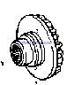 Evinrude Johnson OMC 3850979 - Gear Set, 17:23
