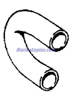 Evinrude Johnson OMC 3852289 - Hose 3.0L