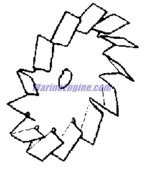 Evinrude Johnson OMC 3852645 - Fan