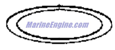 Evinrude Johnson OMC 3852941 - Shim, .005