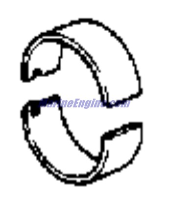 Evinrude Johnson OMC 3853044 - Bearing, .040 U/S