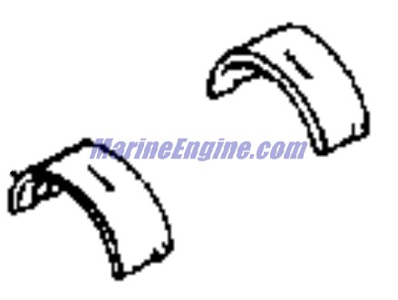 Evinrude Johnson OMC 3853046 - Bearing, .002 U/S