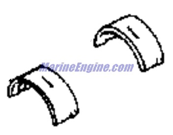 Evinrude Johnson OMC 3853048 - Bearing, .020 U/S