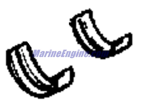 Evinrude Johnson OMC 3853054 - Bearing, .030 U/S