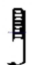 Evinrude Johnson OMC 3853147 - Stud, .013 O/S