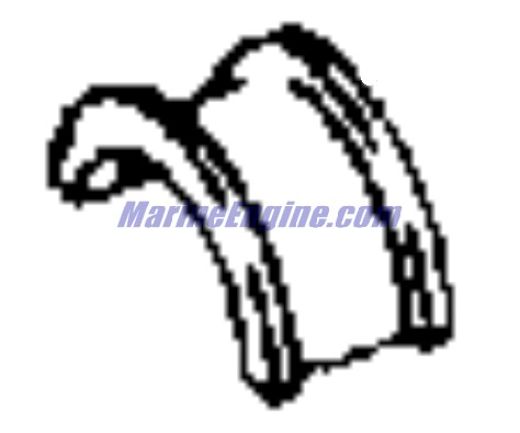 Evinrude Johnson OMC 3853223 - Bearing, .002 U/S