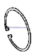 Evinrude Johnson OMC 3853301 - Retaining Ring
