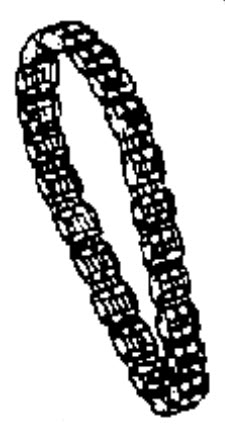 Evinrude Johnson OMC 3853506 - Chain