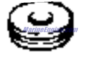 Evinrude Johnson OMC 3853562 - Grommet