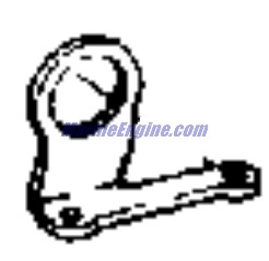 Evinrude Johnson OMC 3853573 - Fuel Pump Bracket