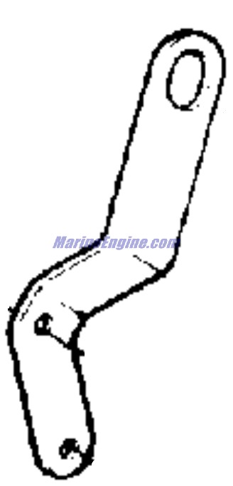 Evinrude Johnson OMC 3853631 - Rear Lift Bracket