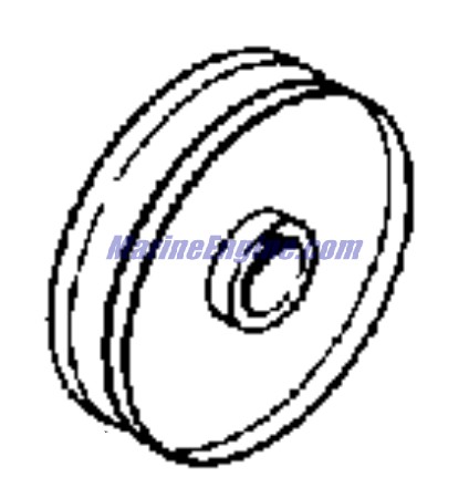 Evinrude Johnson OMC 3853755 - Alternator Pulley