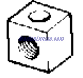 Evinrude Johnson OMC 3853808 - Anchor And Bushing Assembly