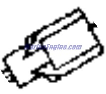 Evinrude Johnson OMC 3854114 - Receptacle Housing Assembly