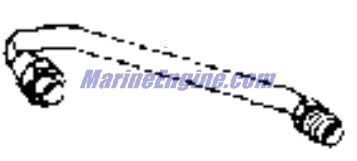 Evinrude Johnson OMC 3854143 - Fuel Line Assembly