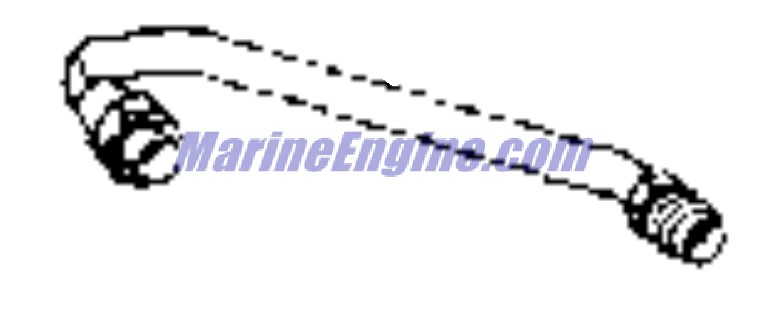 Evinrude Johnson OMC 3854155 - Fuel Line Assembly