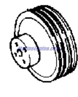Evinrude Johnson OMC 3854187 - Water Pump Pulley