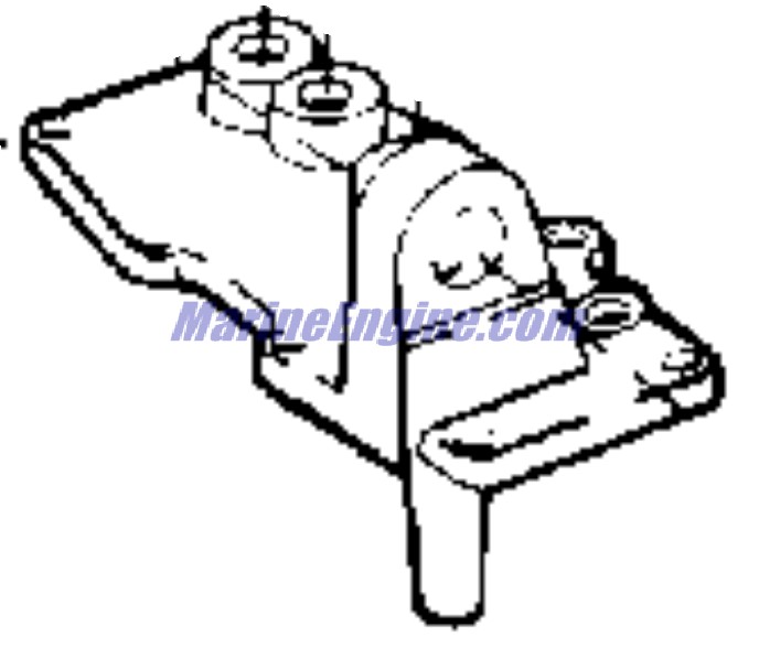 Evinrude Johnson OMC 3854405 - Cover & Pin Assembly