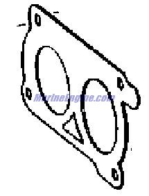 Evinrude Johnson OMC 3854520 - Throttle Body Gasket