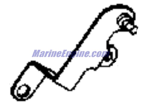 Evinrude Johnson OMC 3854566 - Lever Assembly 7.4L Efi