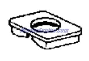 Evinrude Johnson OMC 3854601 - Retainer, Water Tube Seal