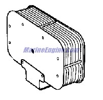 Evinrude Johnson OMC 3854669 - Flame Arrestor 7.4