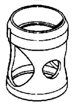 Evinrude Johnson OMC 3854900 - Bearing Housing
