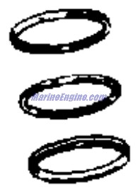 Evinrude Johnson OMC 3854957 - Rings, Standard