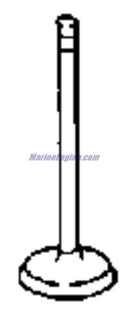 Evinrude Johnson OMC 3855059 - Valve, .015 O/S