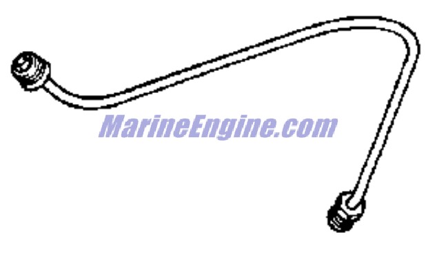 Evinrude Johnson OMC 3855503 - Tube & Bracket Assembly
