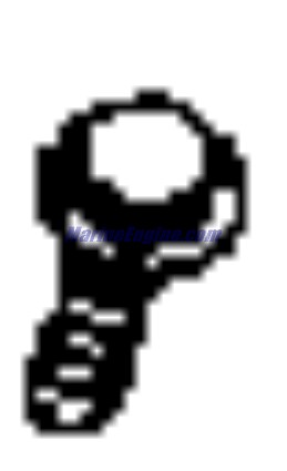 Evinrude Johnson OMC 3855817 - Lifter Guide Bolt