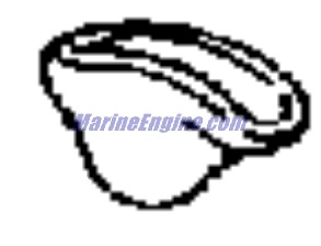 Evinrude Johnson OMC 3855980 - Rocker Arm 7.4L