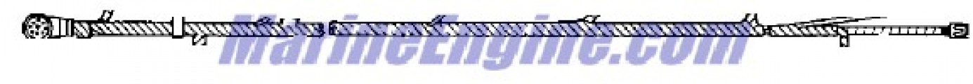 Evinrude Johnson OMC 3856191 - Engine Cable Assembly