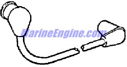 Evinrude Johnson OMC 3856255 - Ignition Cable