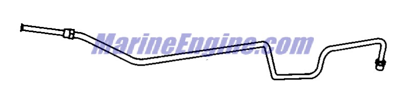 Evinrude Johnson OMC 3856972 - Fuel Line Assembly