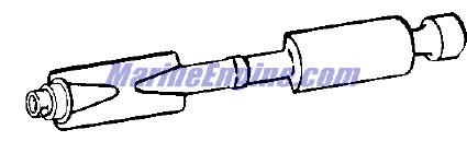 Evinrude Johnson OMC 3857715 - Shaft