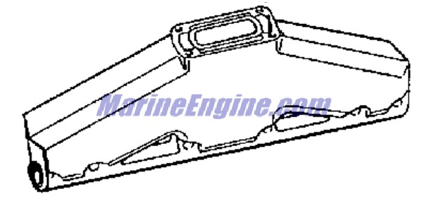 Evinrude Johnson OMC 3857723 - Exhaust Manifold Kit