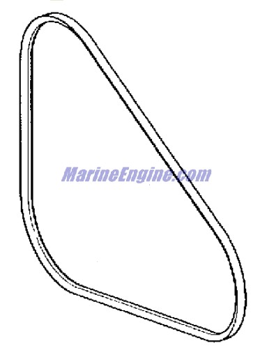 Evinrude Johnson OMC 3857835 - Power Steering V-Belt