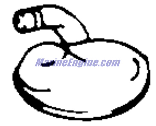 Evinrude Johnson OMC 3857865 - Oil Pump Screen