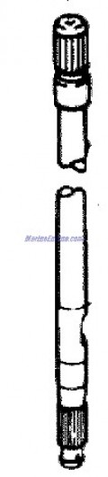 Evinrude Johnson OMC 5000615 - Upper Drive Shaft Kit -20