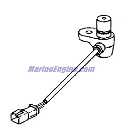 Evinrude Johnson OMC 5000729 - Sensor & Shim Assembly