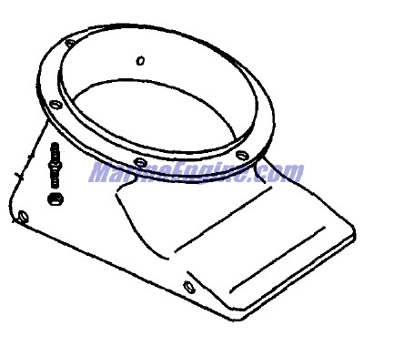 Evinrude Johnson OMC 5000863 - Intake Assembly