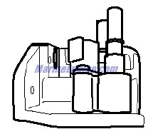 Evinrude Johnson OMC 5001252 - Housing Assembly