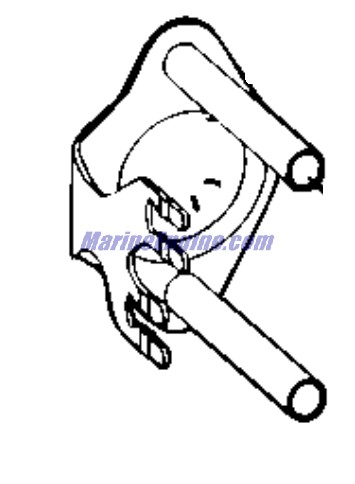 Evinrude Johnson OMC 5001718 - Cap & Sleeve Assembly