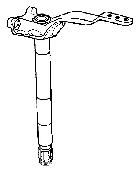Evinrude Johnson OMC 5001766 - Steering Arm & Shaft 20