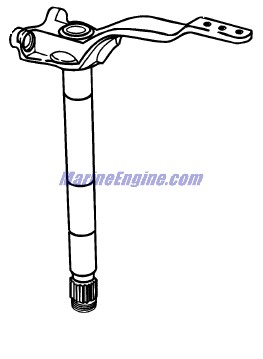 Evinrude Johnson OMC 5001909 - Arm & Shaft Assembly, Steering