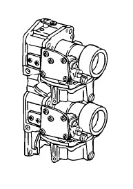 Evinrude Johnson OMC 5002141 - Carburetor Assembly